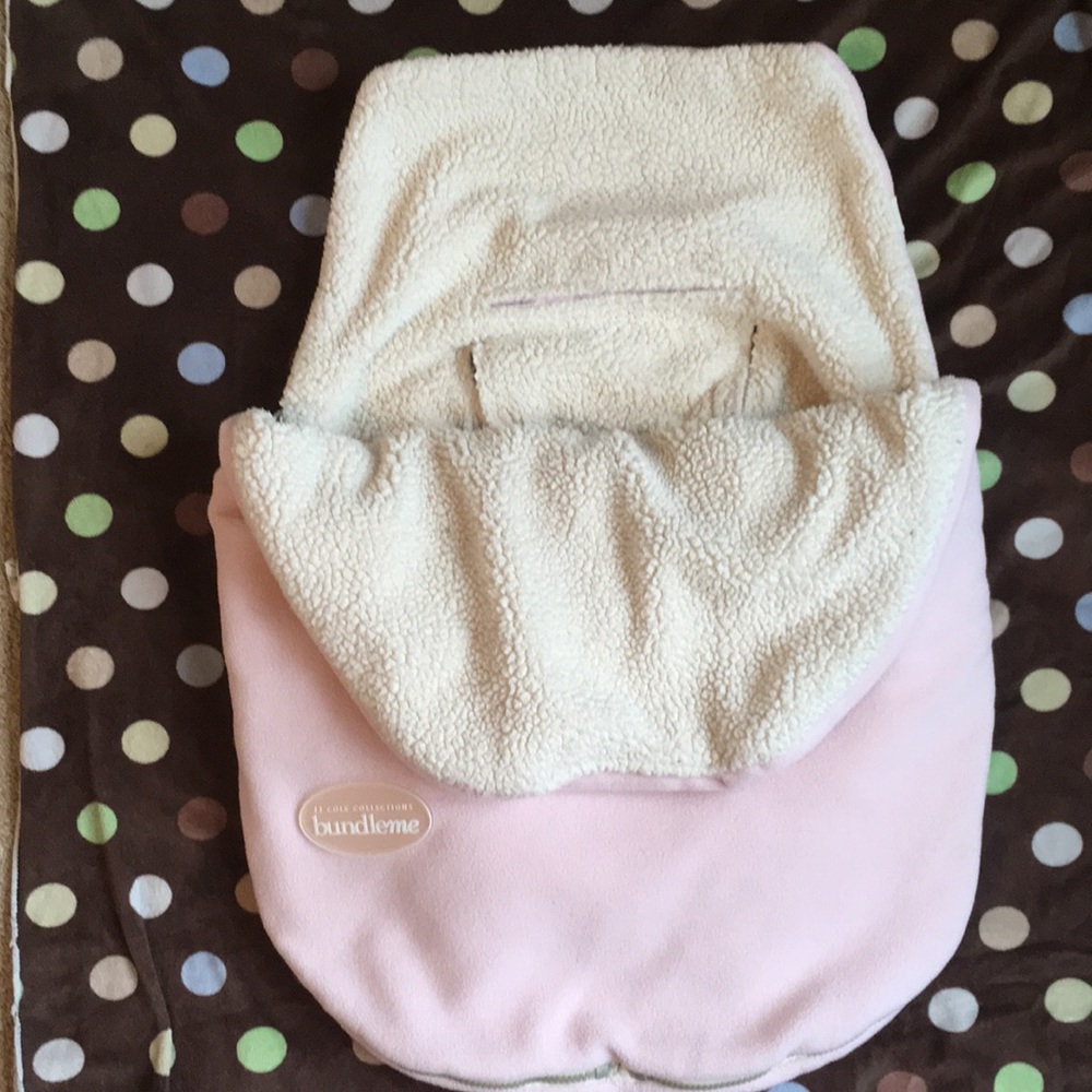 Bundleme car seat winter cover for infants